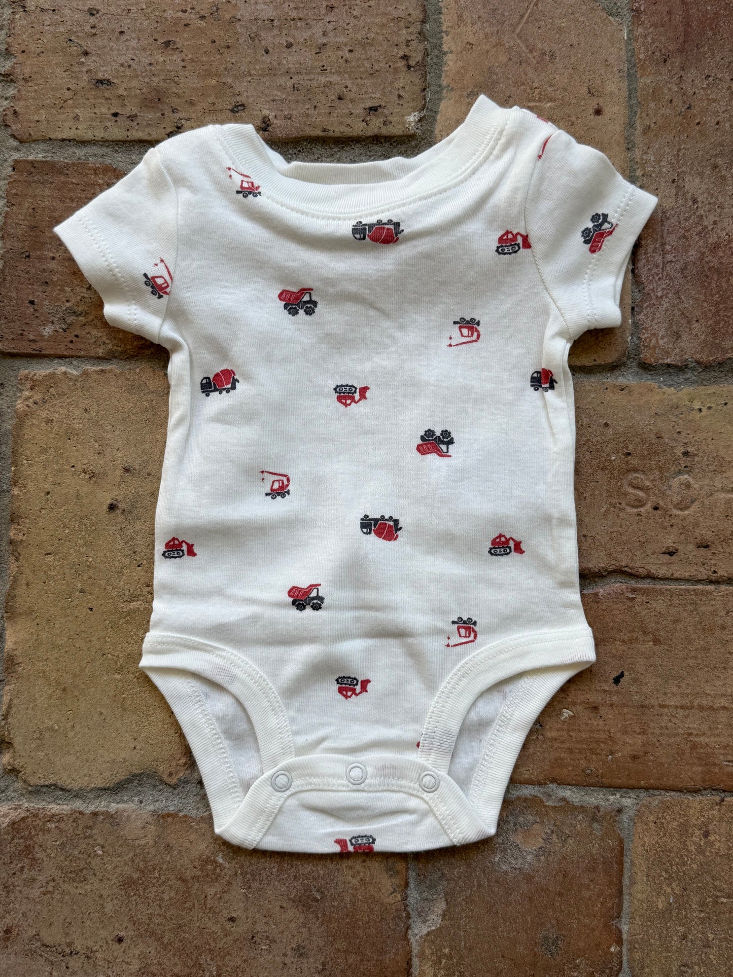 Dump Truck Onesie Carters