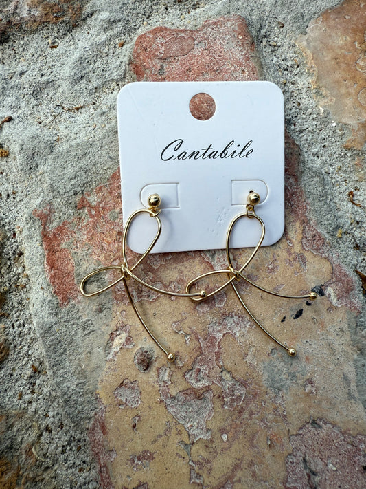 Cantabile Bow Earrings