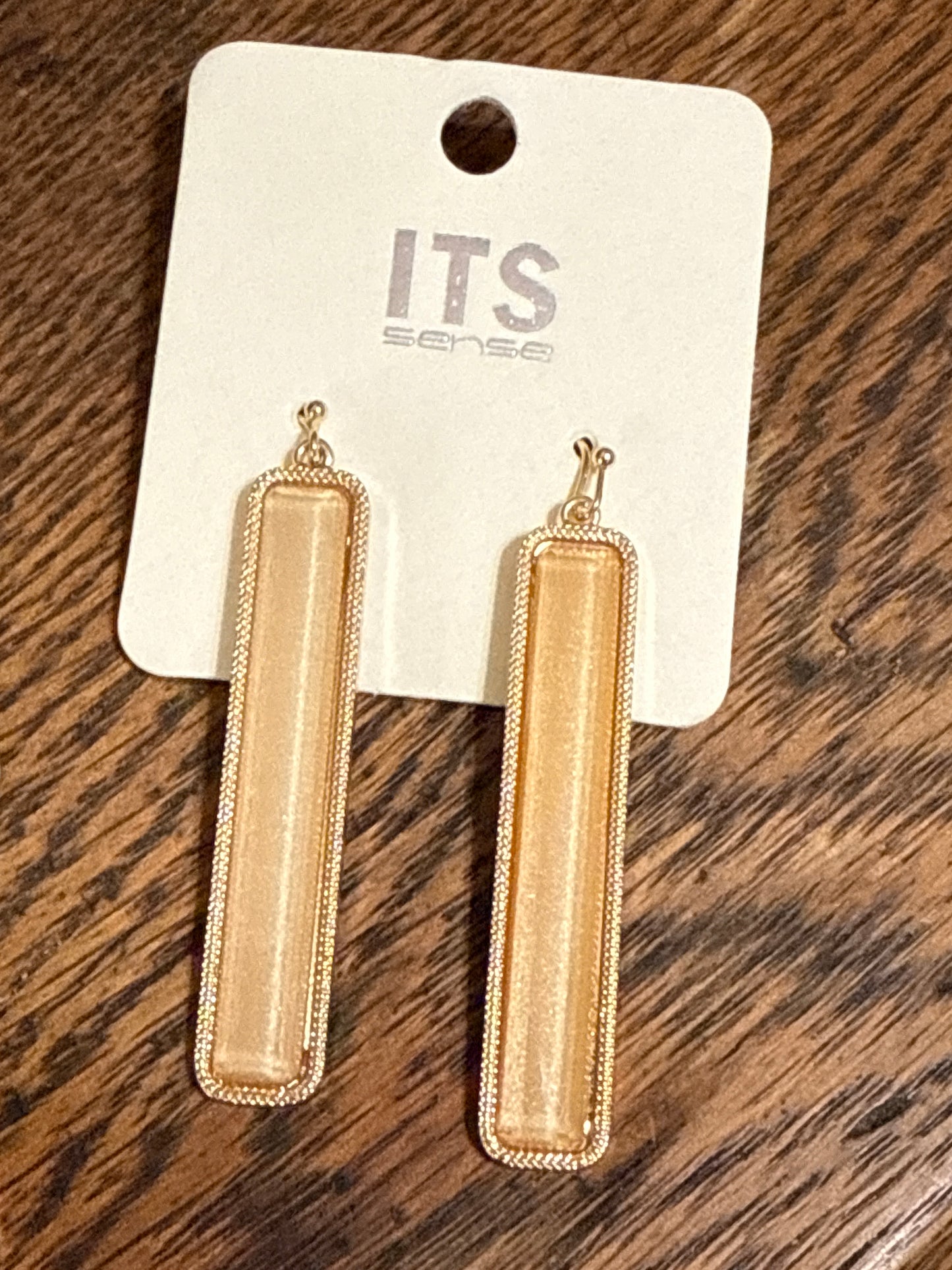 Long Rectangle Earrings
