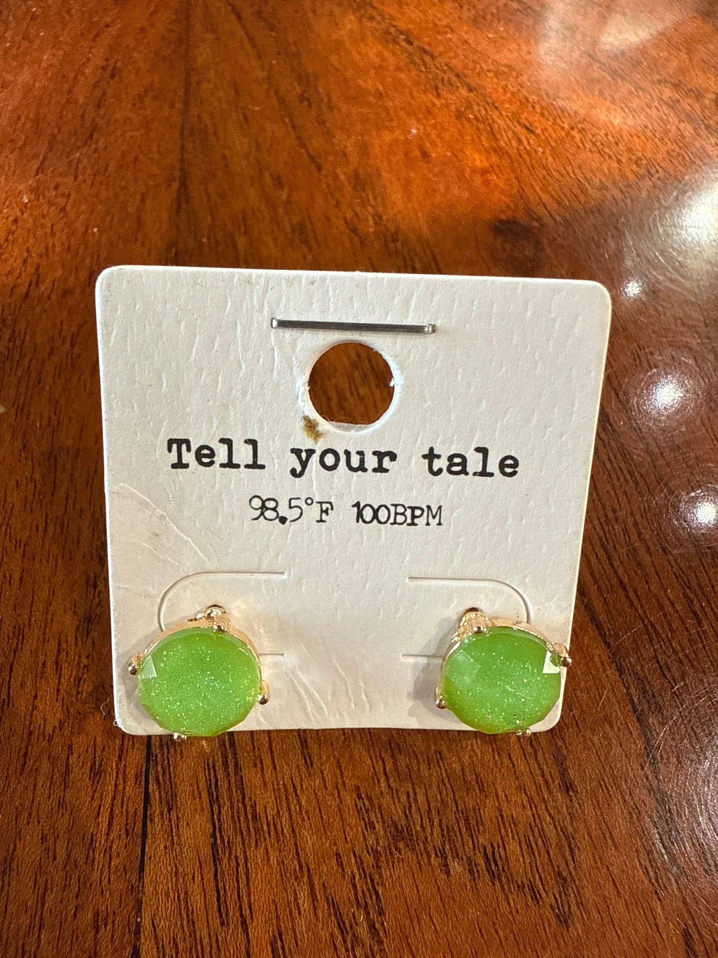 Colored Shimmer Studs