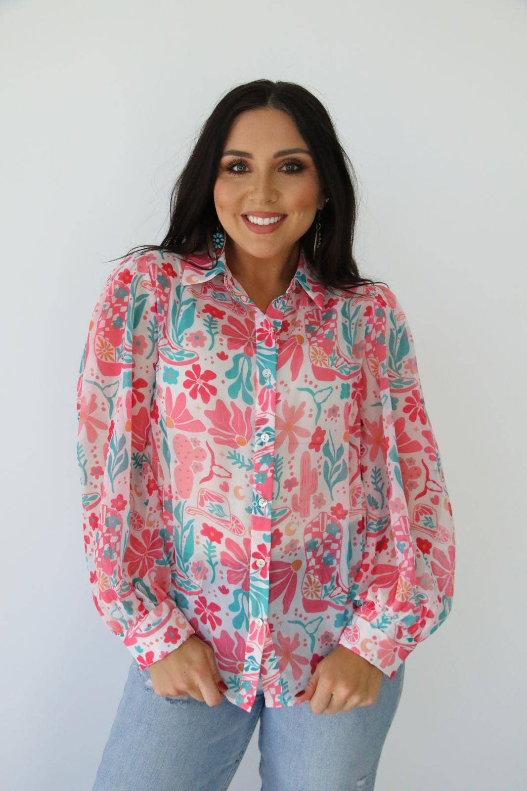 TH11 BOHO BOOT BLOUSE (7 Piece)