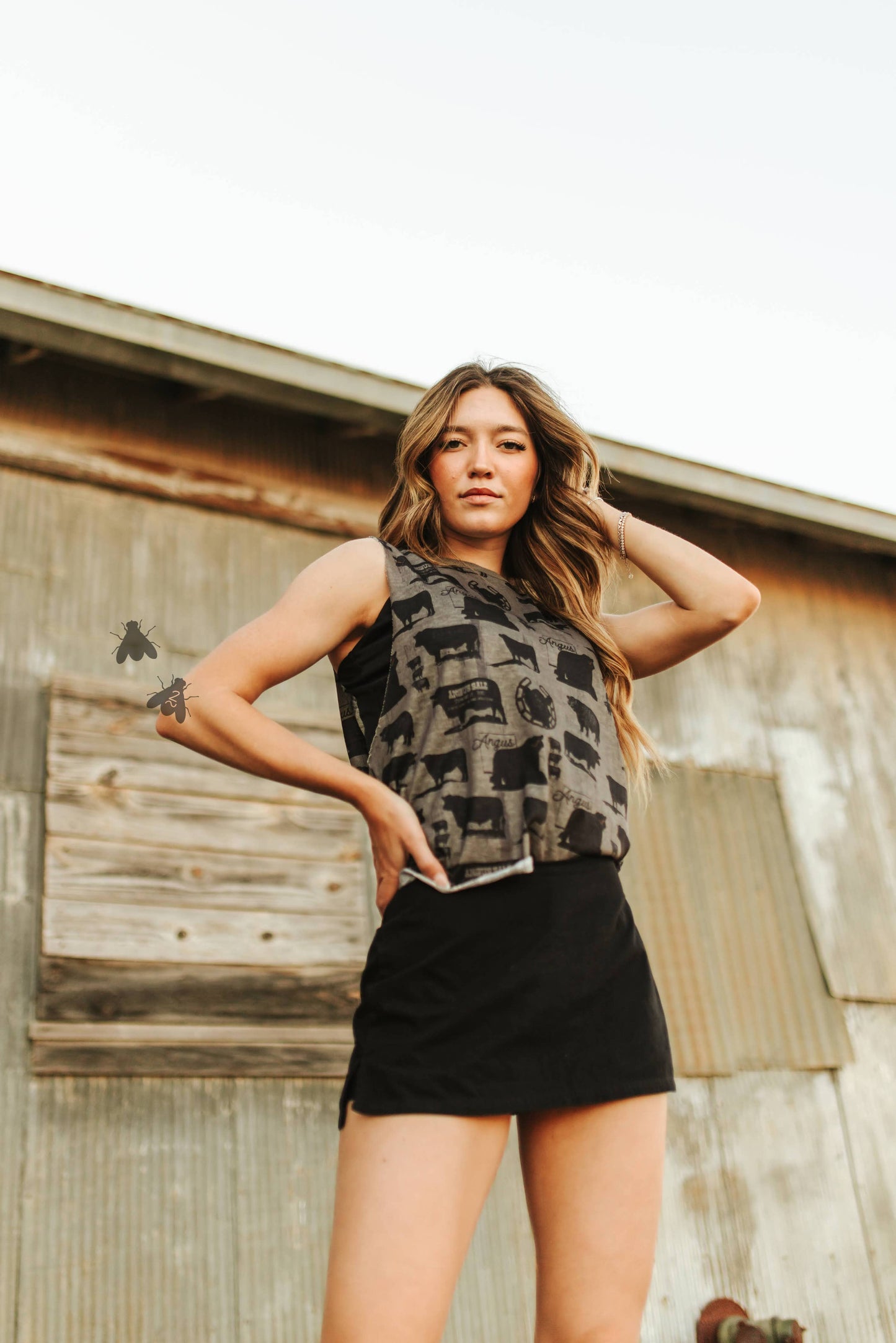 TIZZY TANK *ANGUS: L/XL