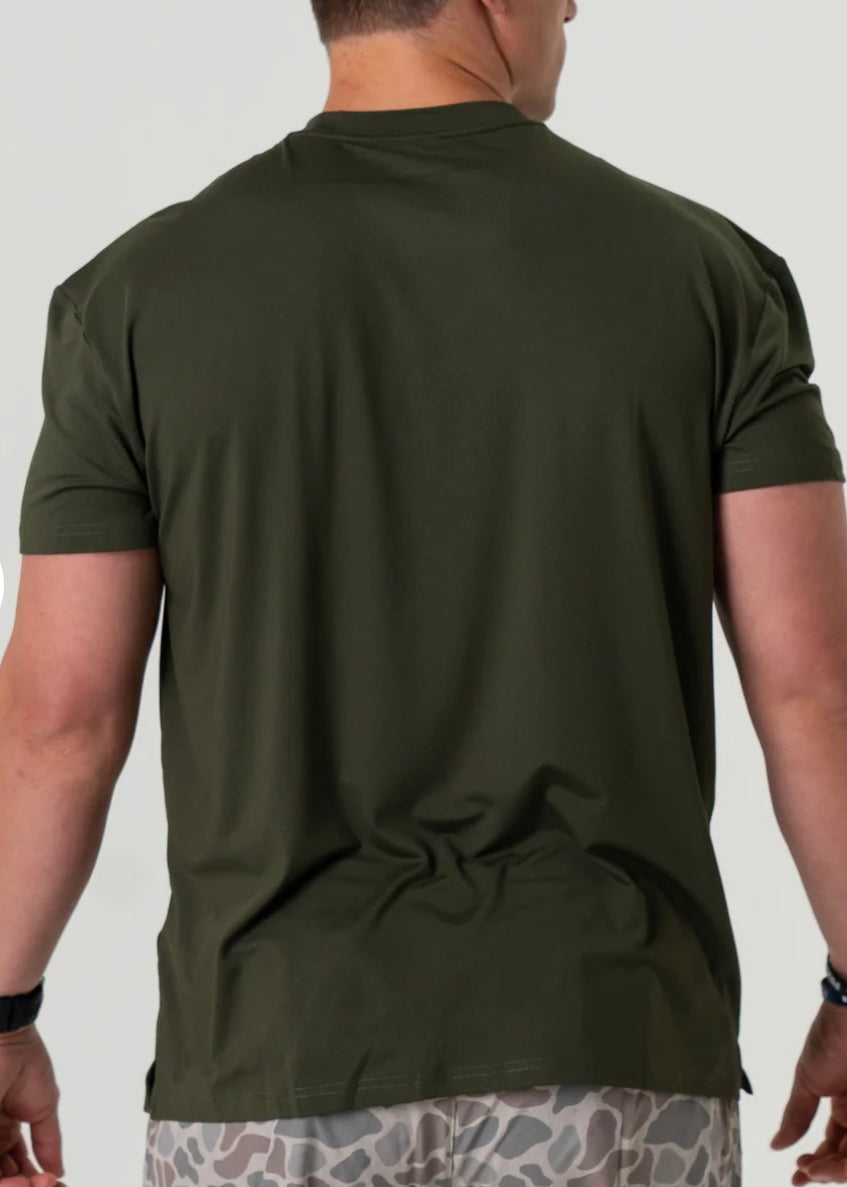 Mallard Green Go To Tee with UPF 50 Sun Protection Burlebo
