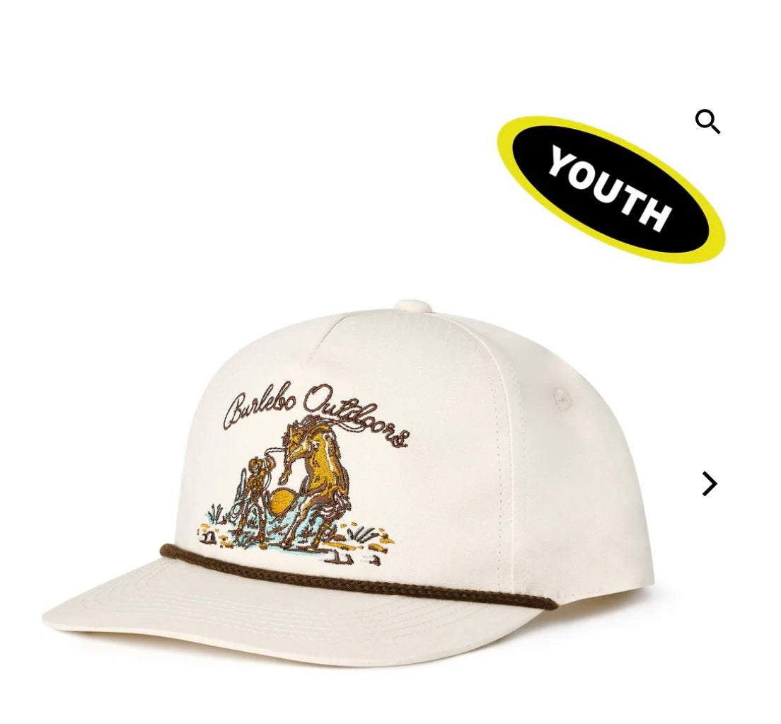 Youth Cowboy Up Burlebo Cap