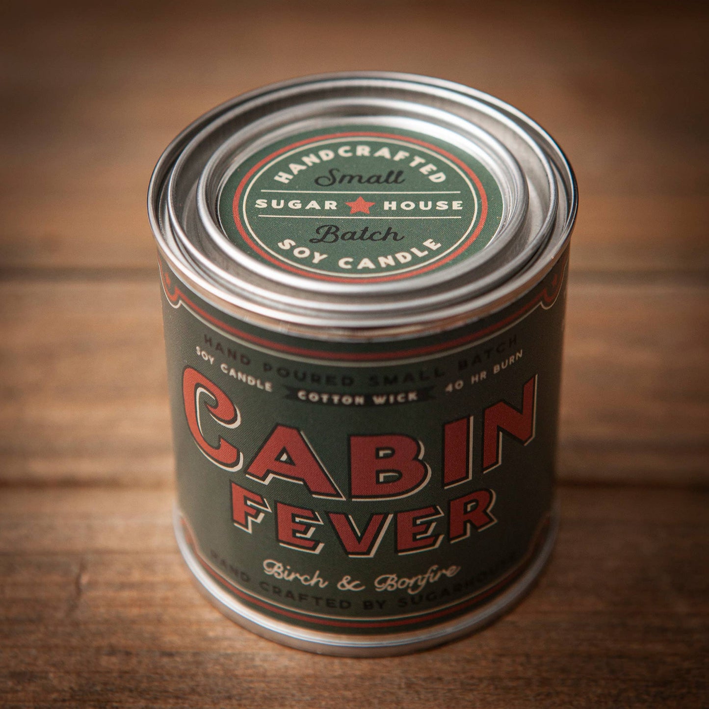 Cabin Fever Soy Paint Can Candle Sugarhouse