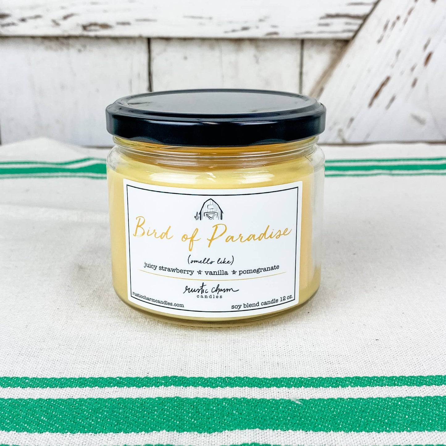 Bird of Paradise Candle-Rustic Charm