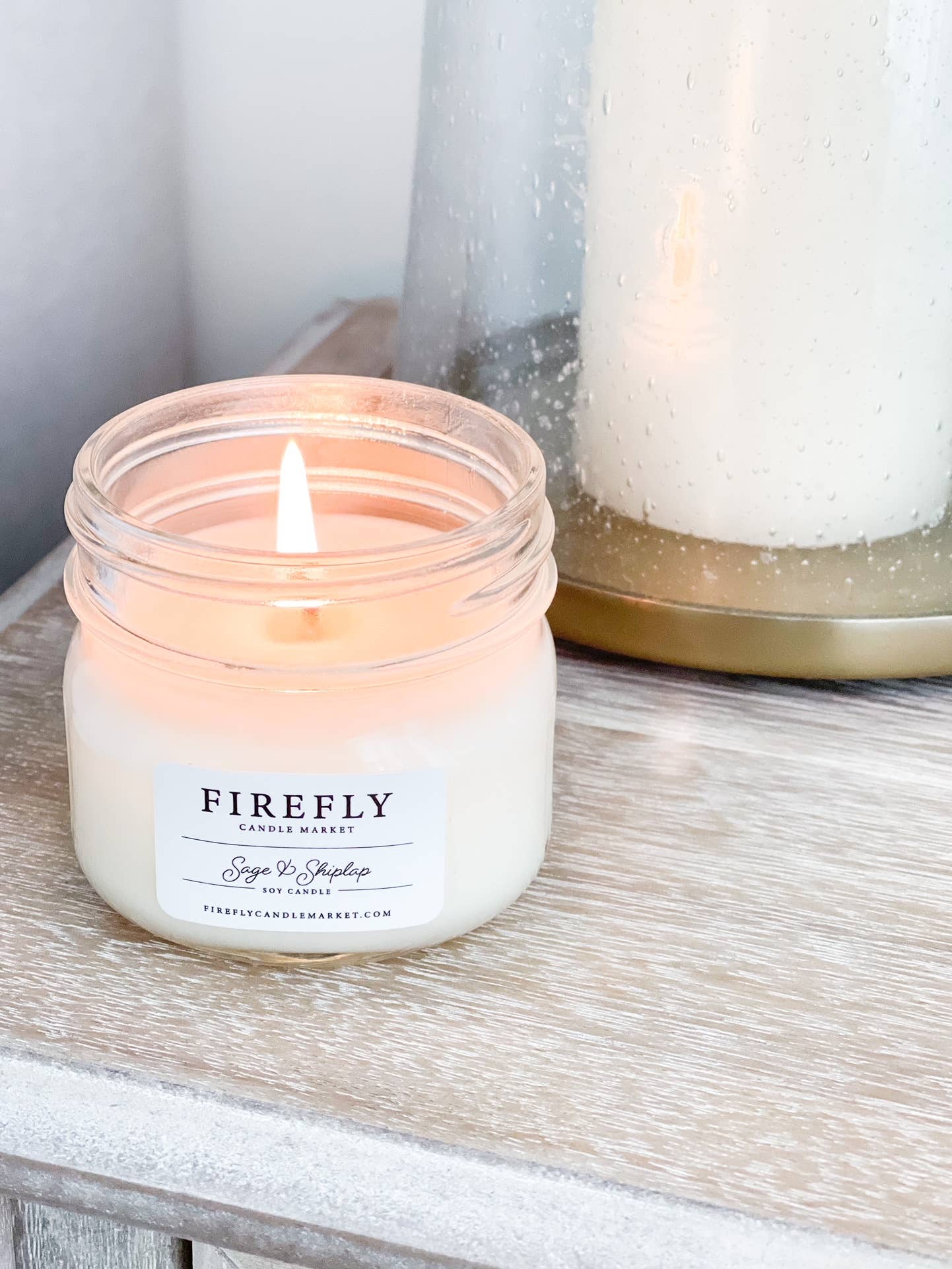 Sage & Shiplap: Large Candle