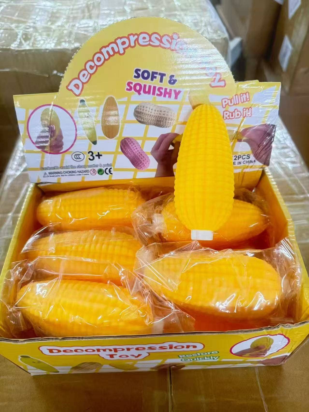 Sweet Corn Squishy Toy