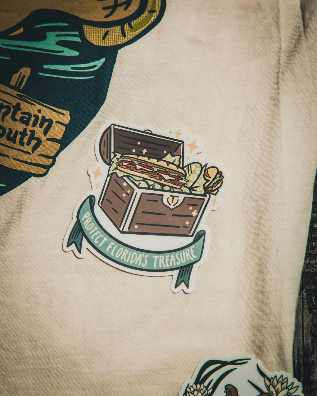 Florida's Treasure Pub Sub Sticker