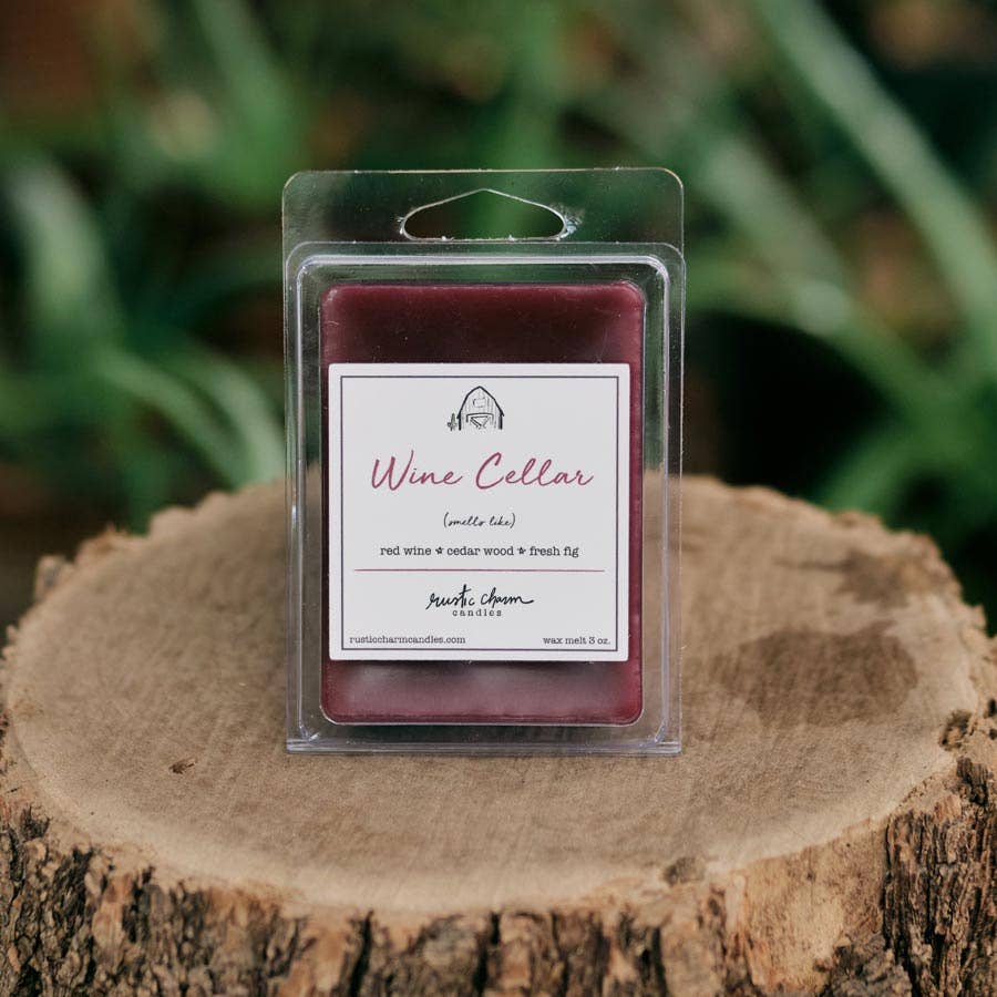 Wine Cellar Wax Melt Rustic Charm