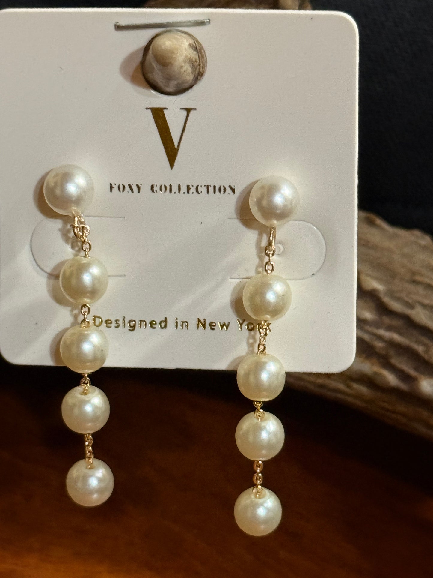 Strand Pearl Earrings