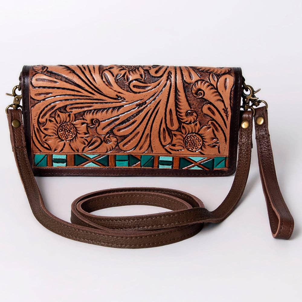 Cowgirl or Cactus Organiser Genuine Western Leather Women: LS western