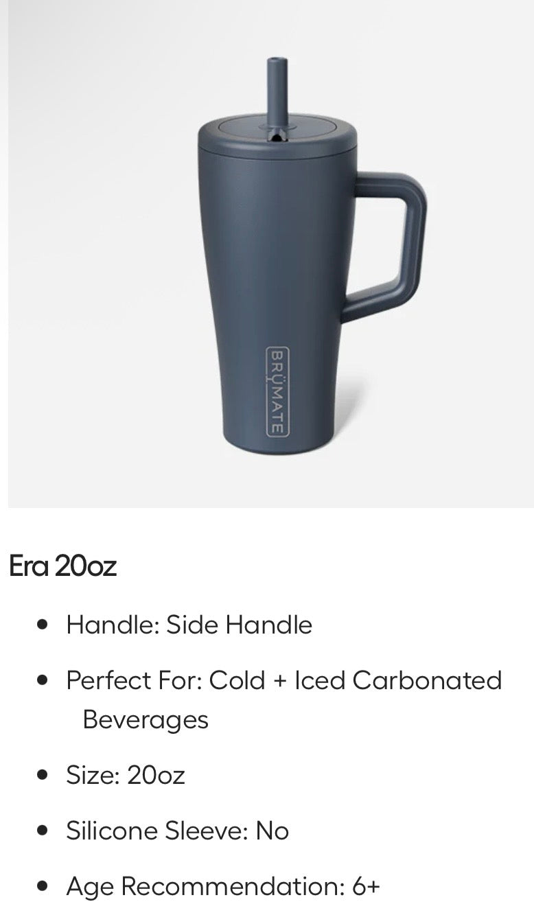 Brumate 20 Oz Era Tumbler Leakproof with Lid