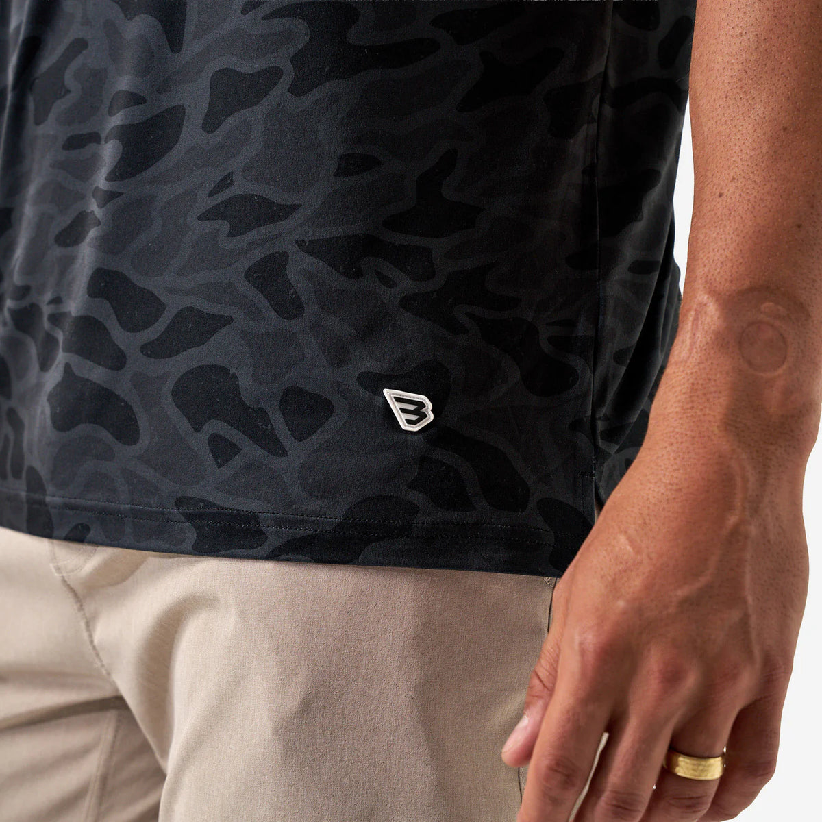 Black Camo Burlebo Go to Tee Tx GTT-BLKC