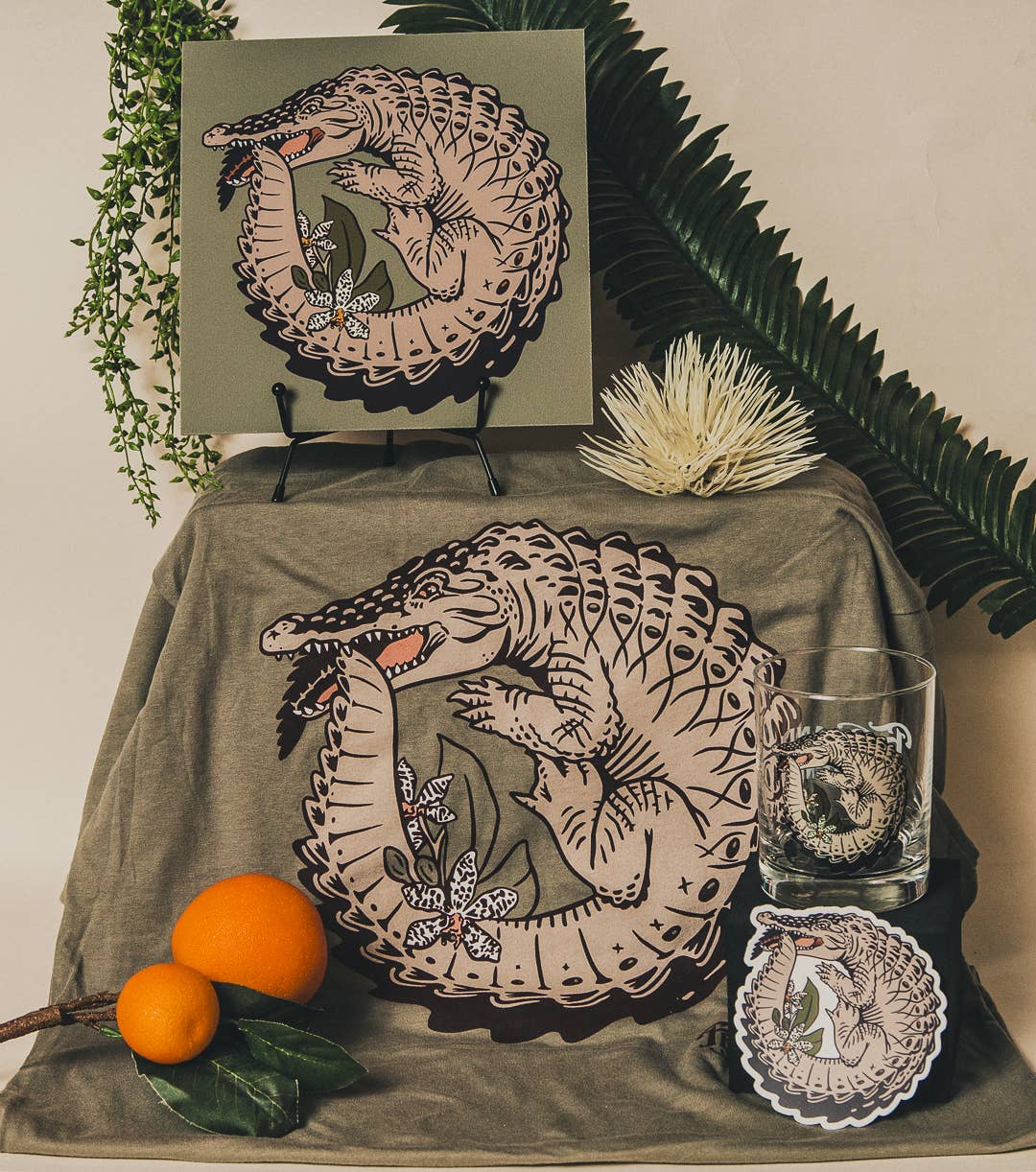 Alligator Sticker FG