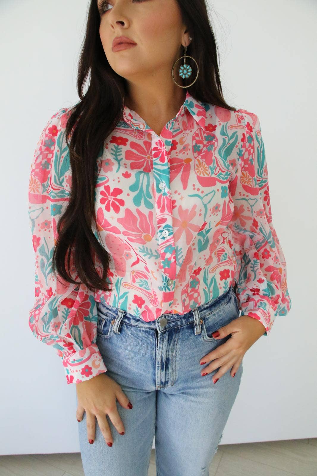 TH11 BOHO BOOT BLOUSE (7 Piece)