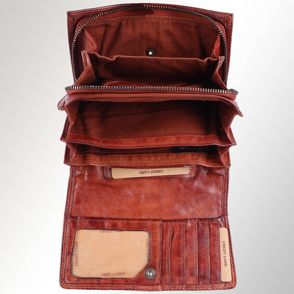 SWC447CG Wallet Genuine Leather women bag western Bag LS Western