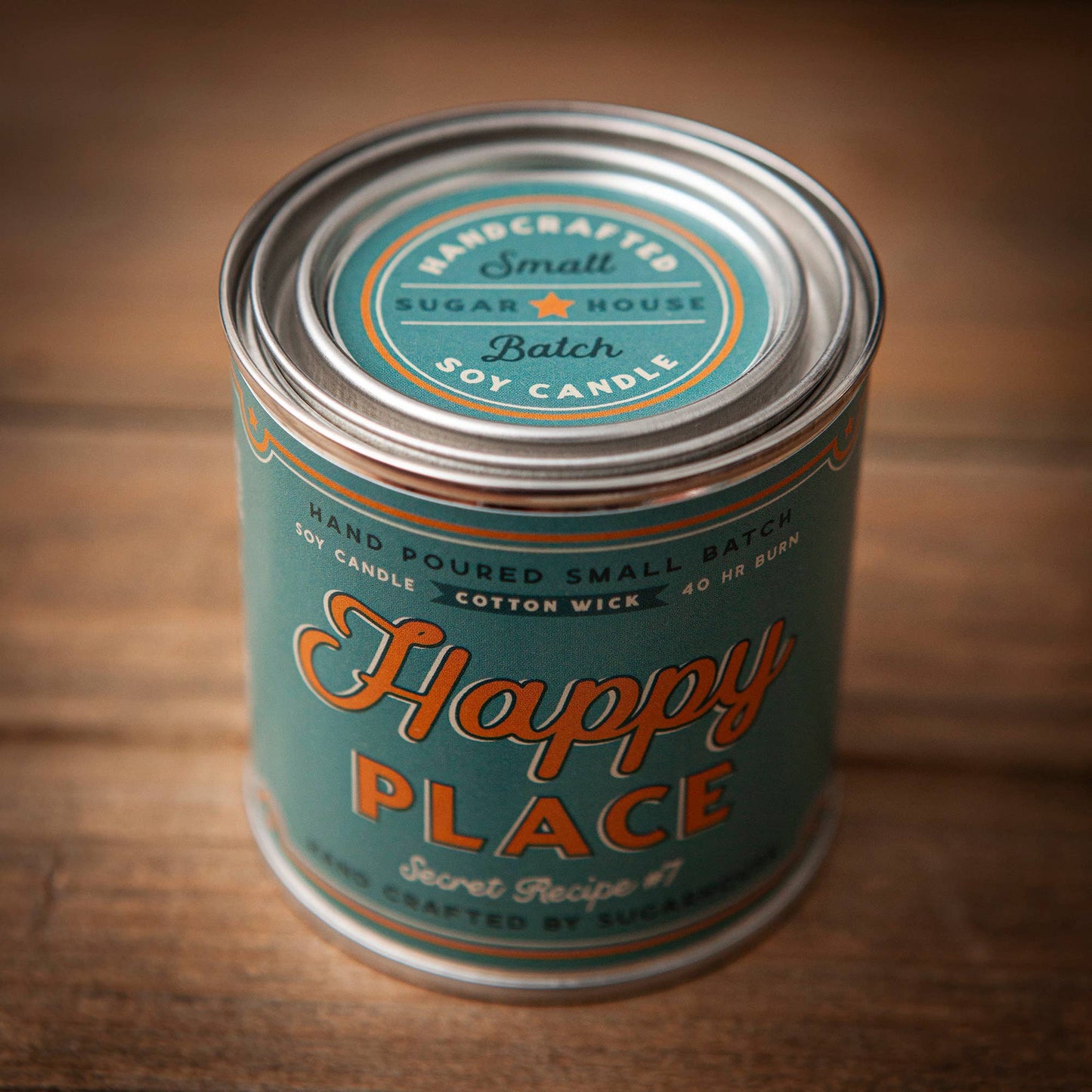Happy Place Soy Paint Can Candle Sugarhouse
