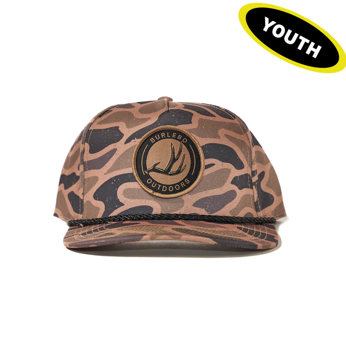 Youth Cap - Antler Patch - Gauge Camo Tx