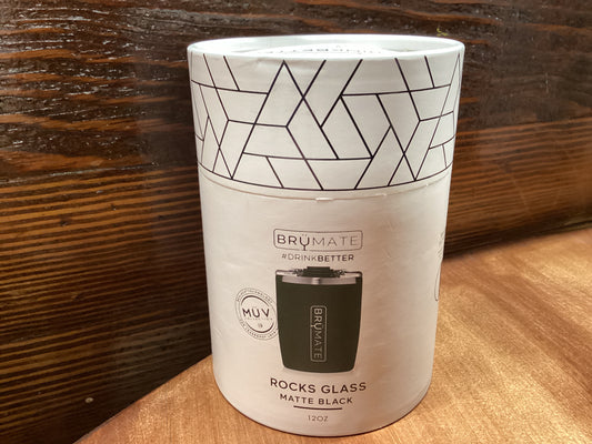 Brumate Rocks Glass-Matte Black