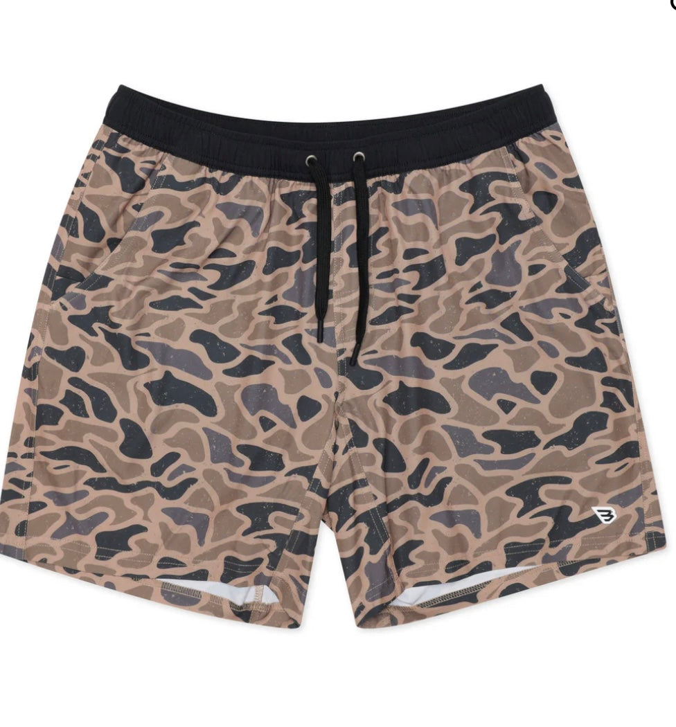 Gauge Camo 5.5 Inch Athletic Shorts Burlebo