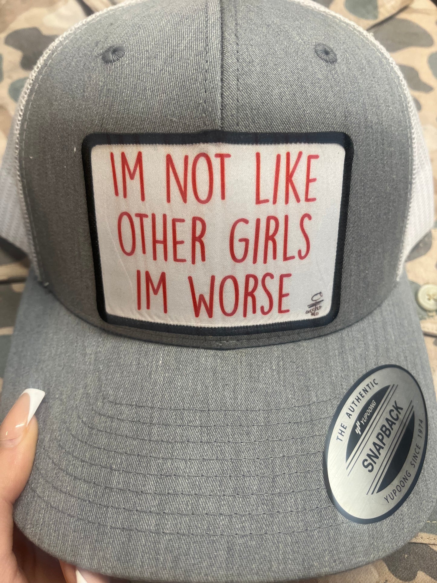 IM NOT LIKE OTHER GIRLS IM WORSE HAT