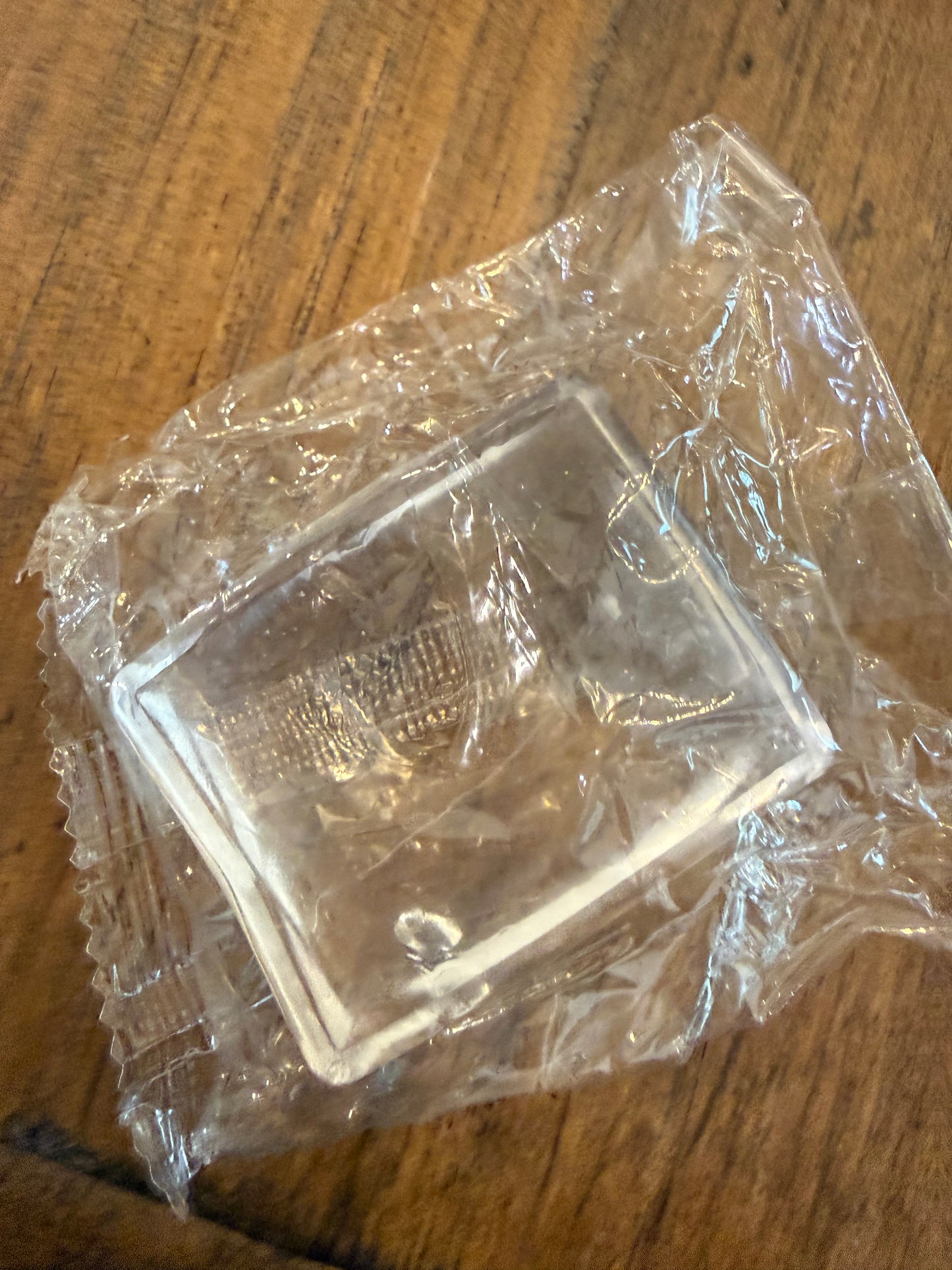 Clear Squishy Cube Toy