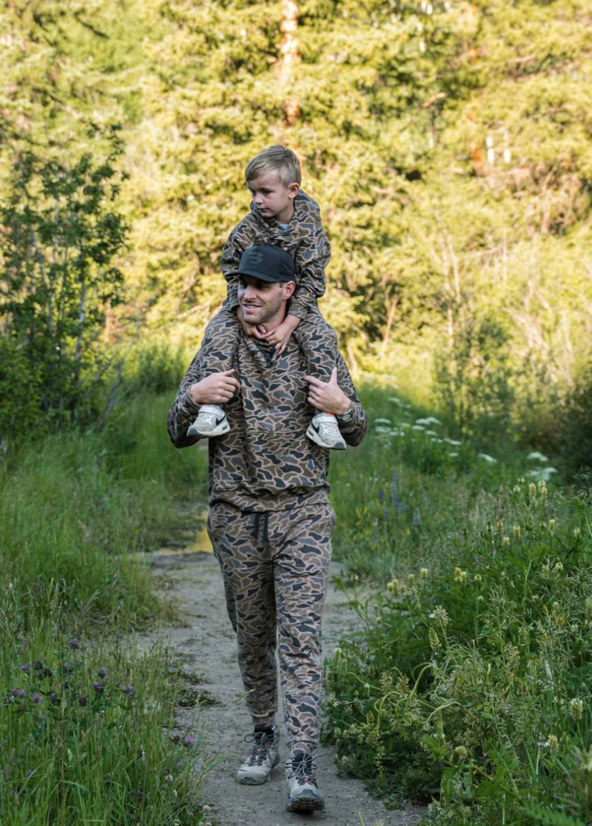 Gauge Camo Fleece Jogger Burlebo