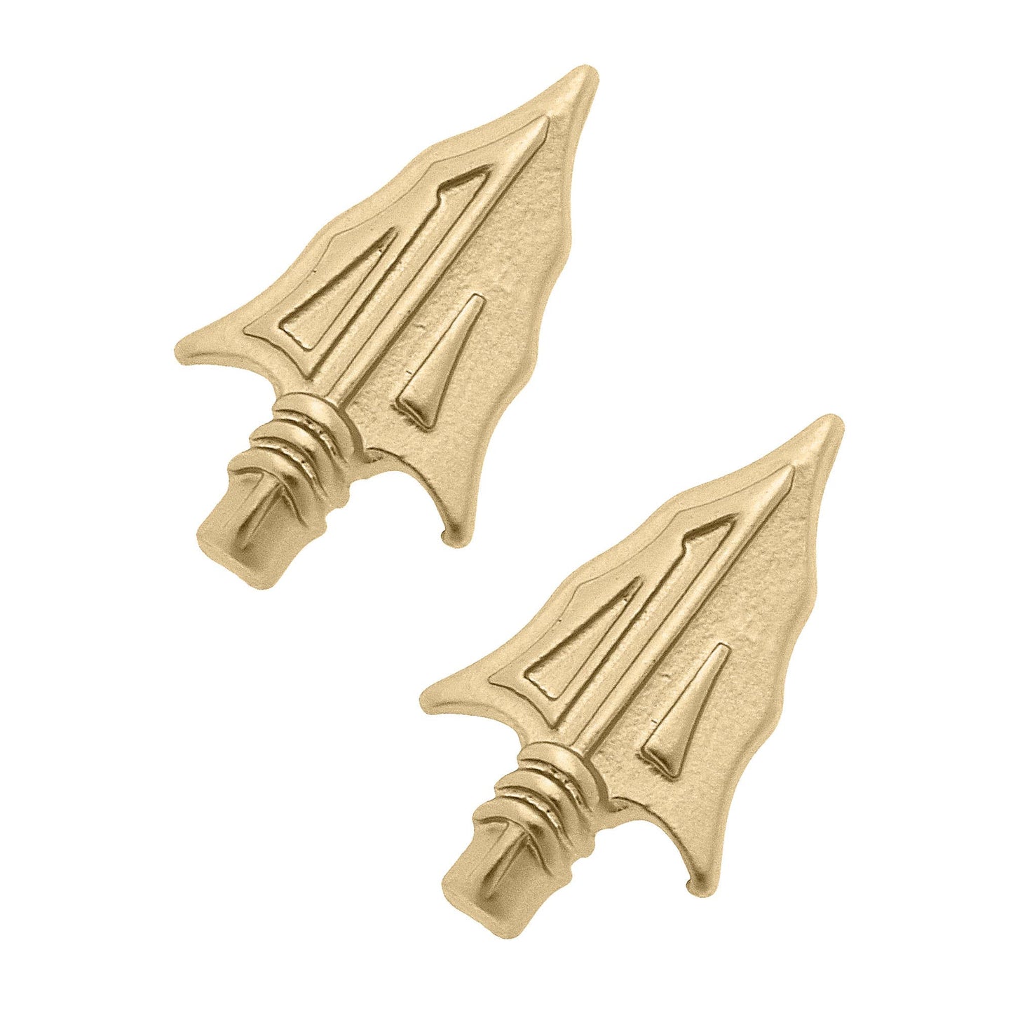 Florida State Seminoles 24K Gold Plated Stud Earrings Canvas