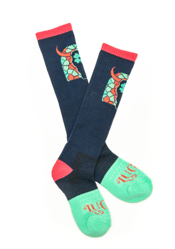 Lucky Clover Steerhead Performance Socks Lucky Chuck
