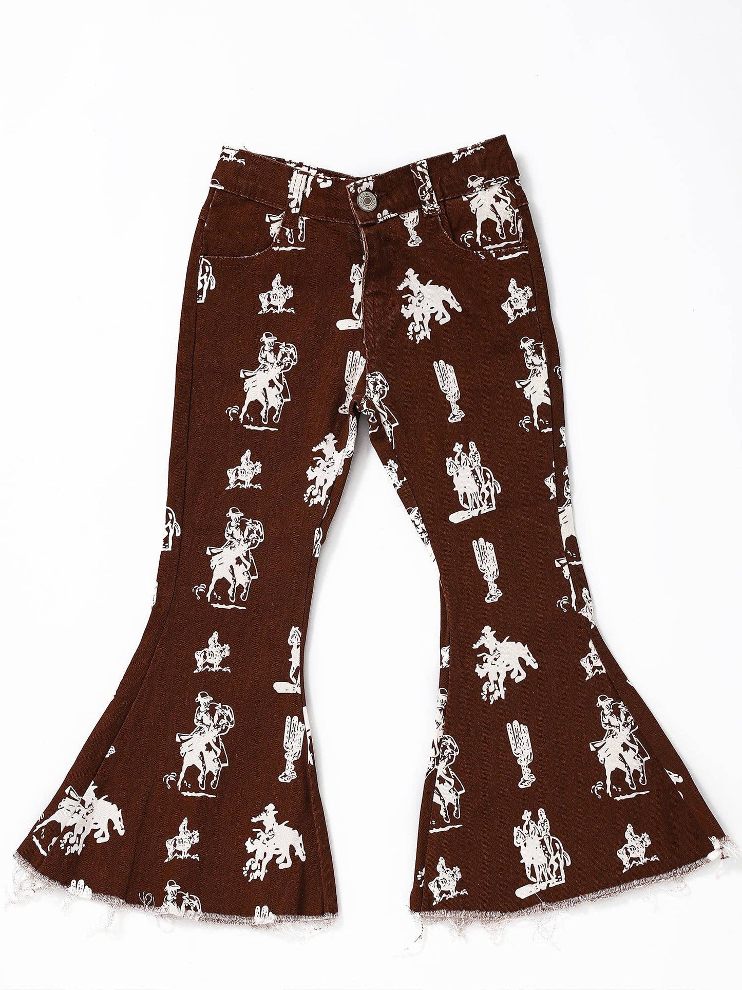 Cactus Rodeo Girls Western Flare Jeans: Sassy Kid