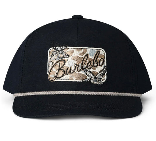 Camo Patch Black Hat Burlebo
