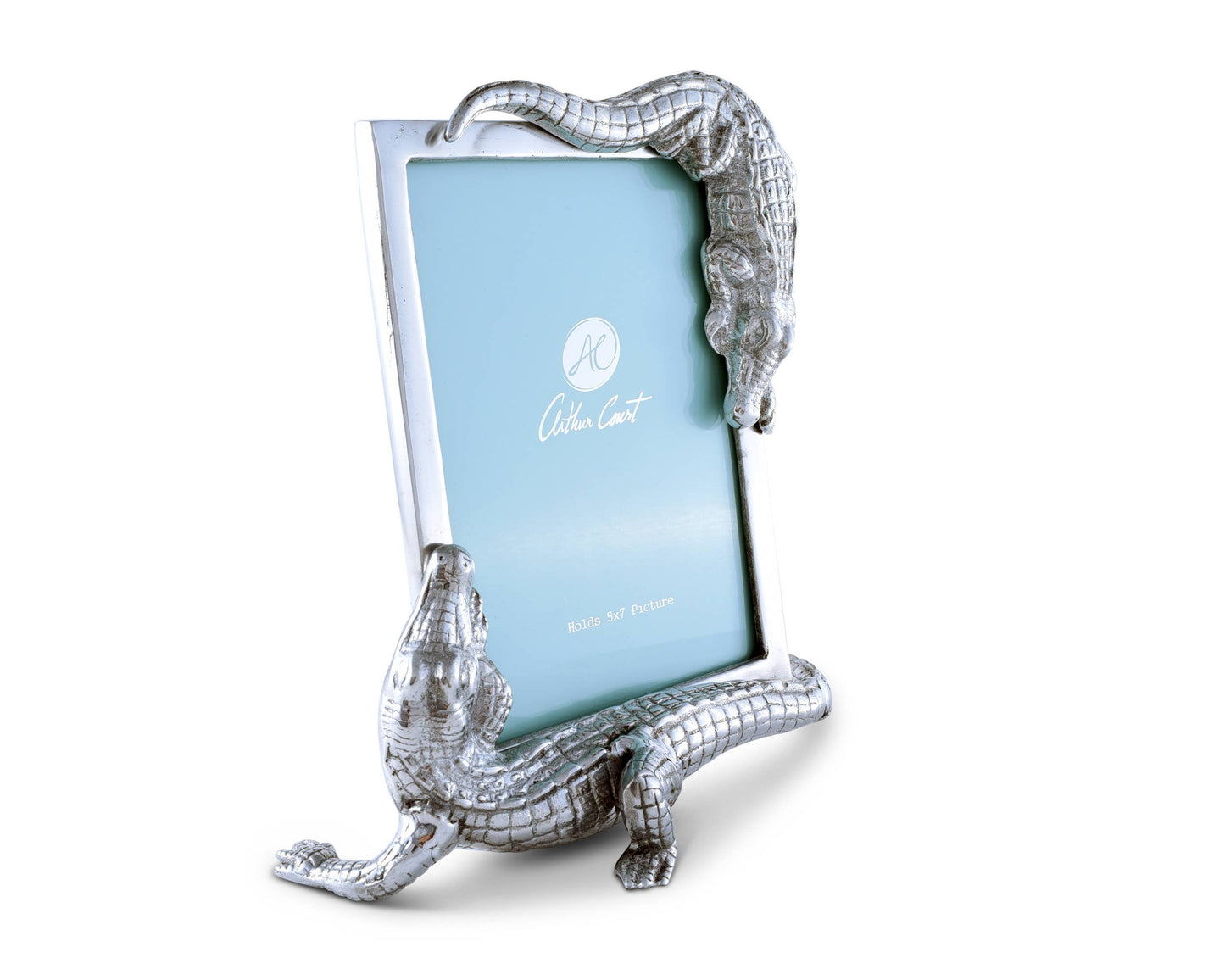 Alligator Photo Frame - Gleaming Finish: 4 x 6