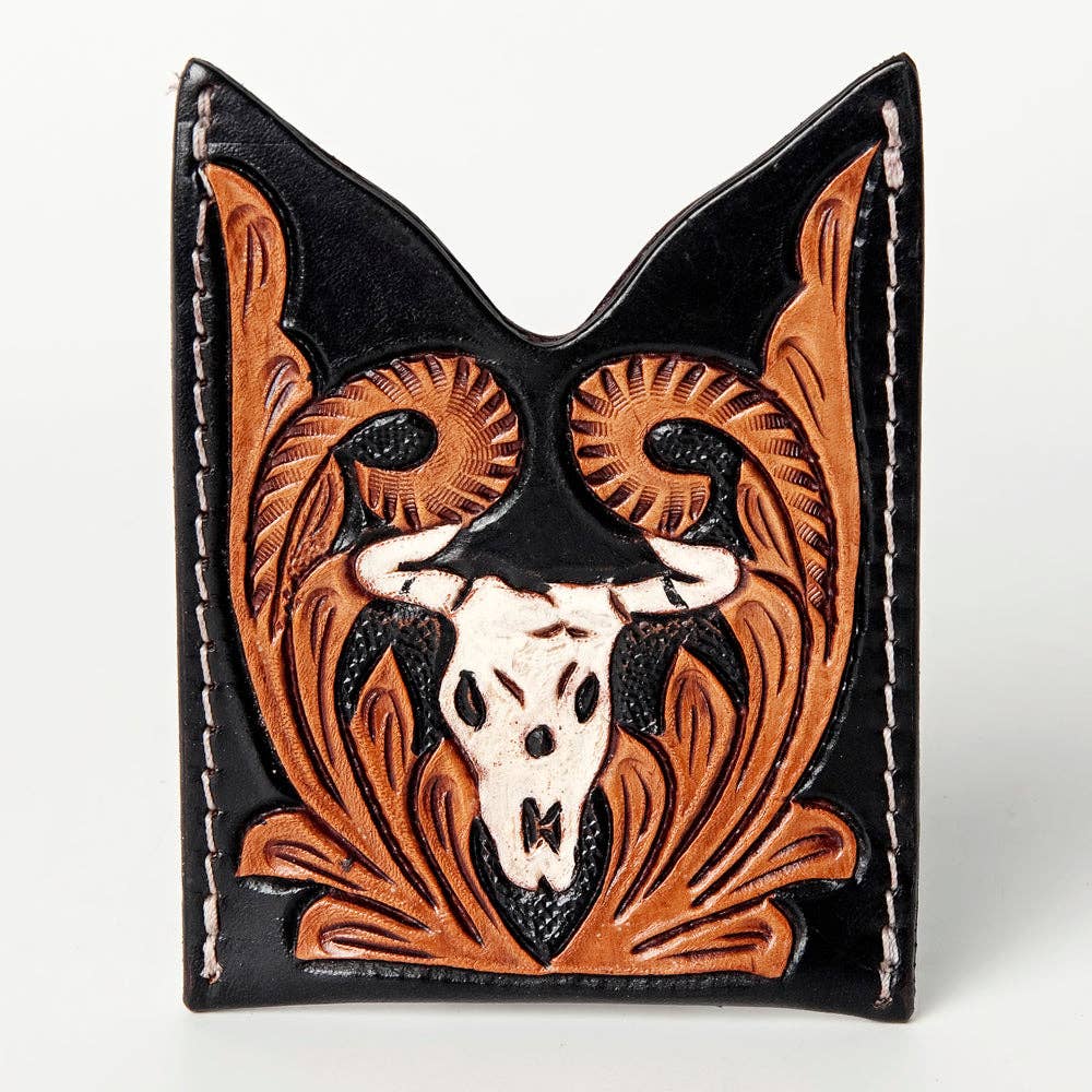 ADCCF107 Card-Holder Genuine Western Leather LS Western