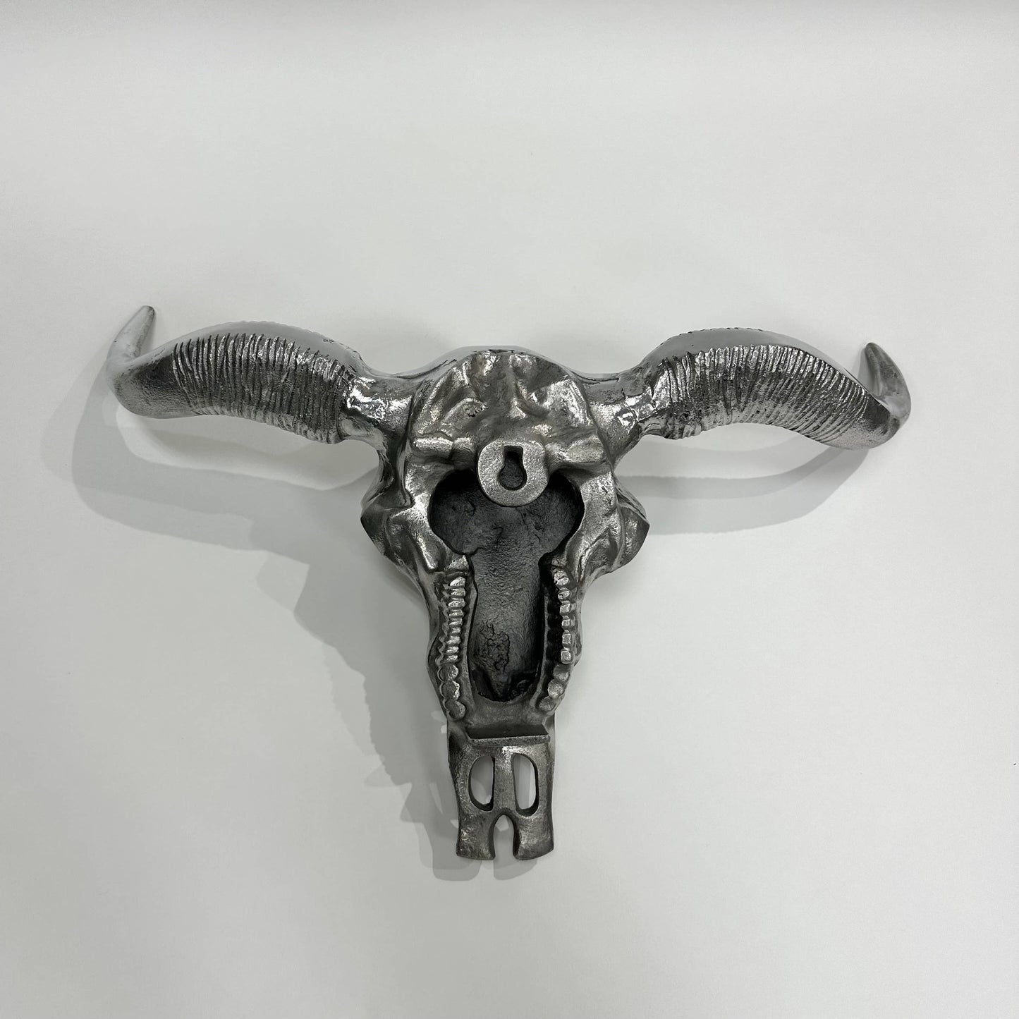 Textured Deco Bull Head (Wall Mount)