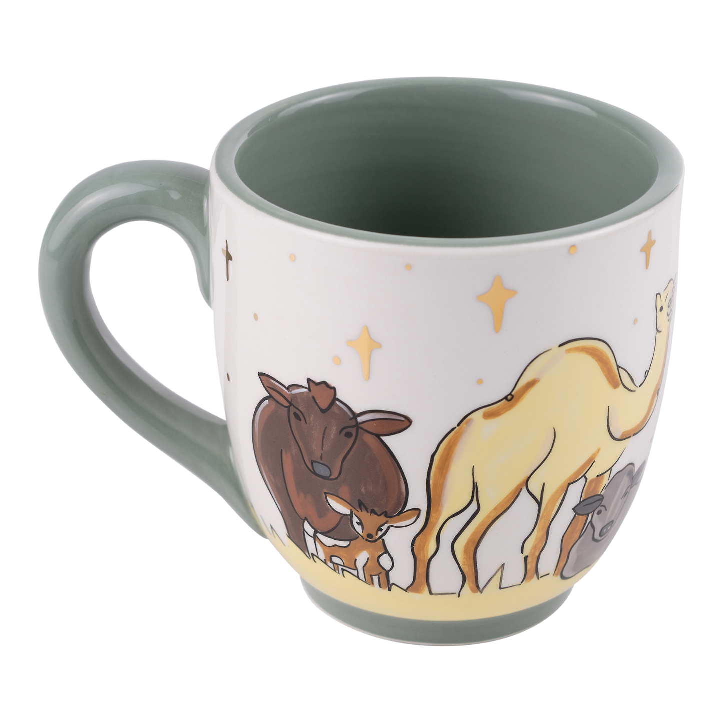 Neutral Oh Holy Night Animals Mug Ghaus