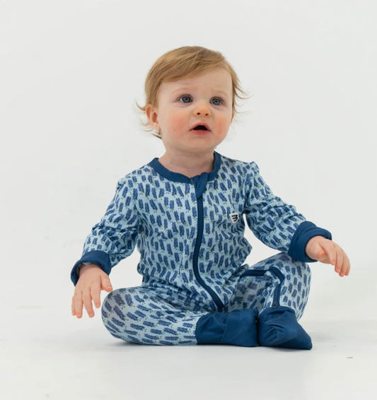Bluebonnet Baby Zip Up Burlebo