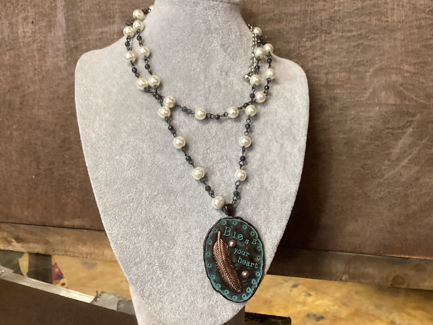 Pearl Chain Necklace/Pendant