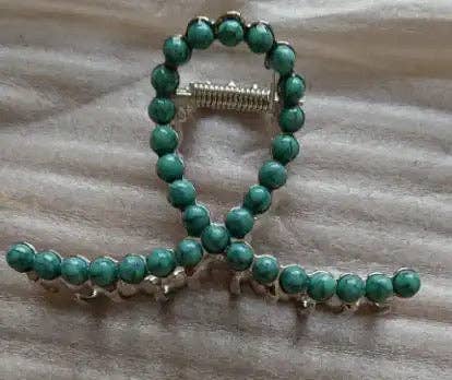 SMALL TURQUOISE CLAW CLIP Rockin
