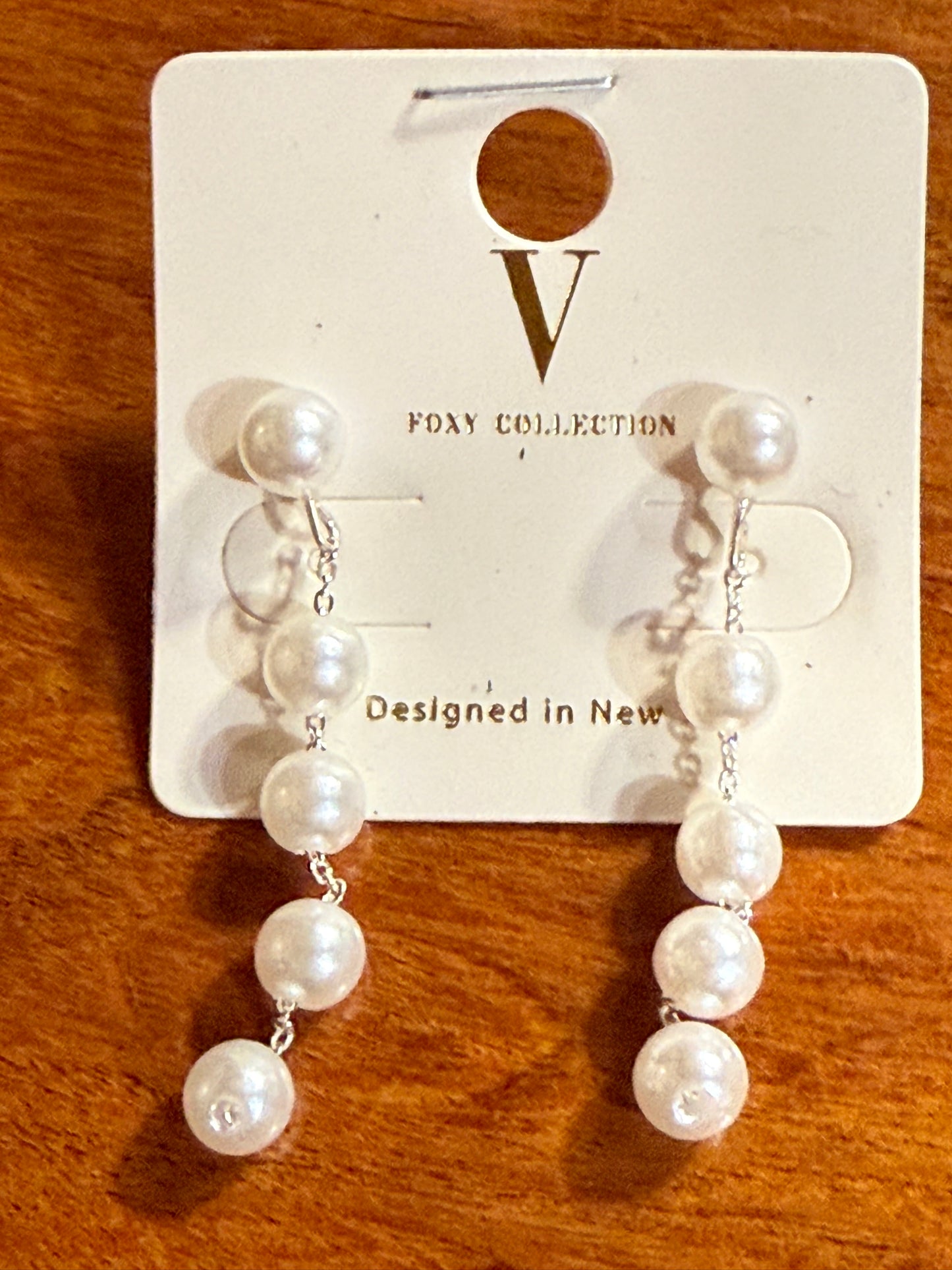 Strand Pearl Earrings