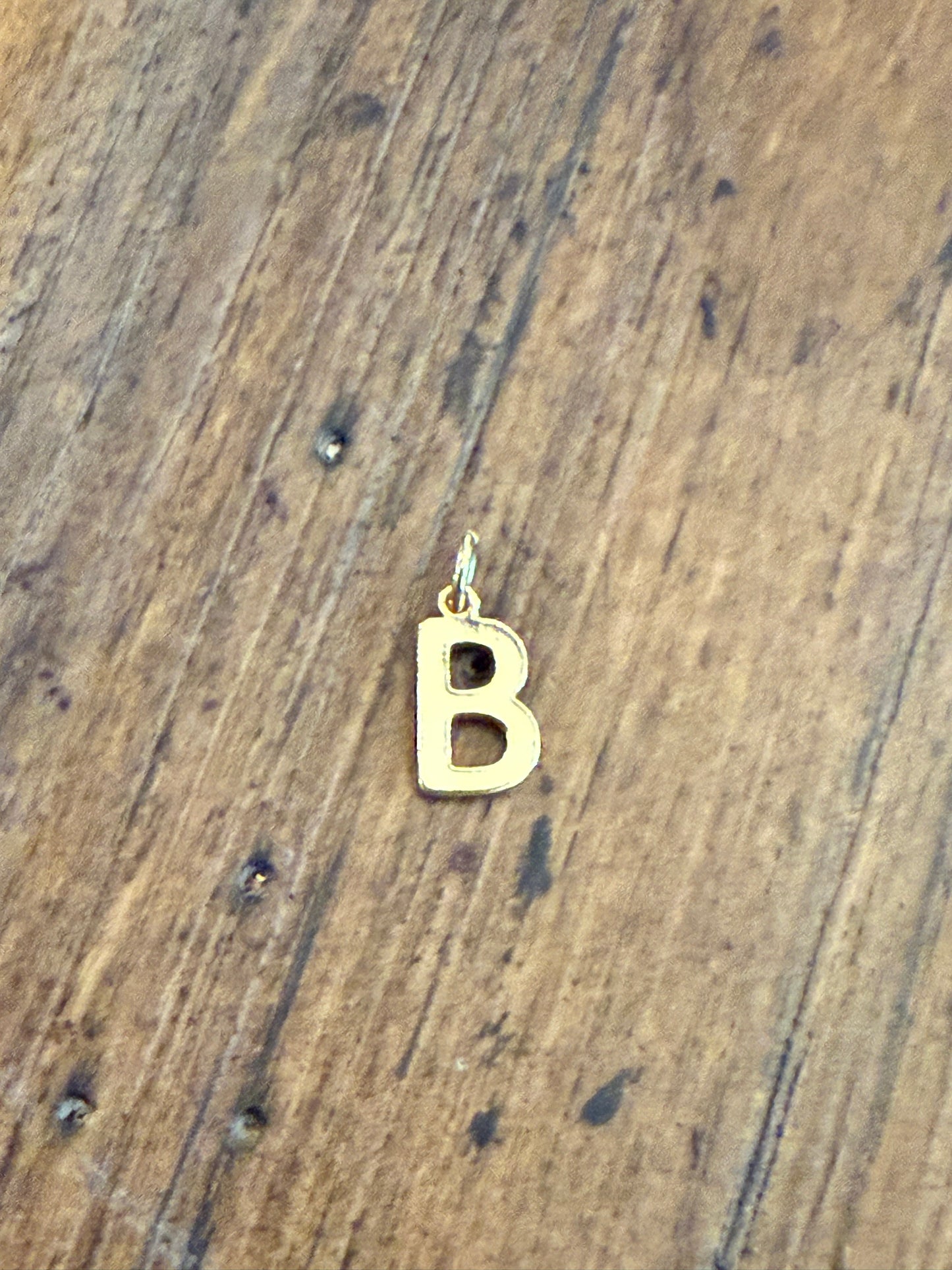 Classic Block Initial Letter Charms ~ Deep South Originals