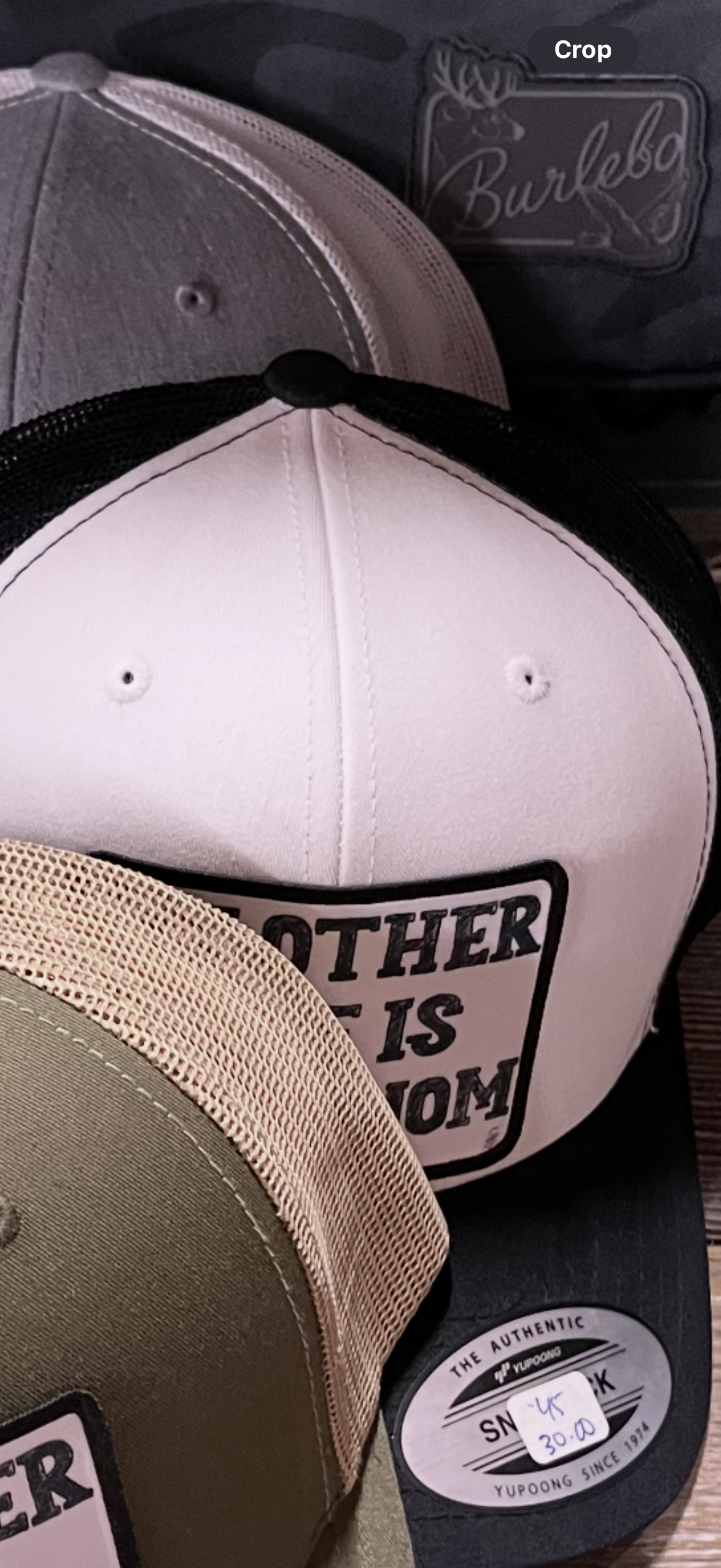 My Other Ride is your Mom Hat (Multiple Color Options) Crooked Halo