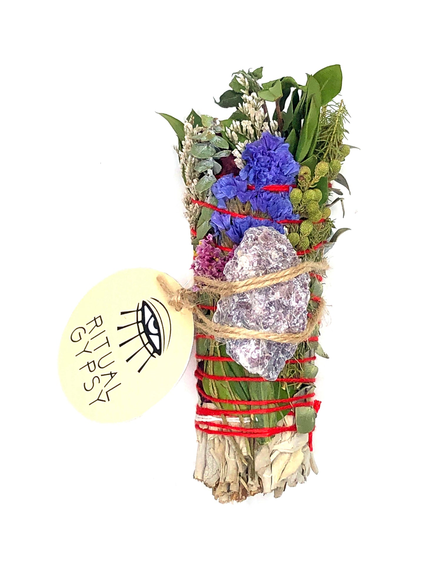 Ritual Sage Wand - 4" Sage Bundle