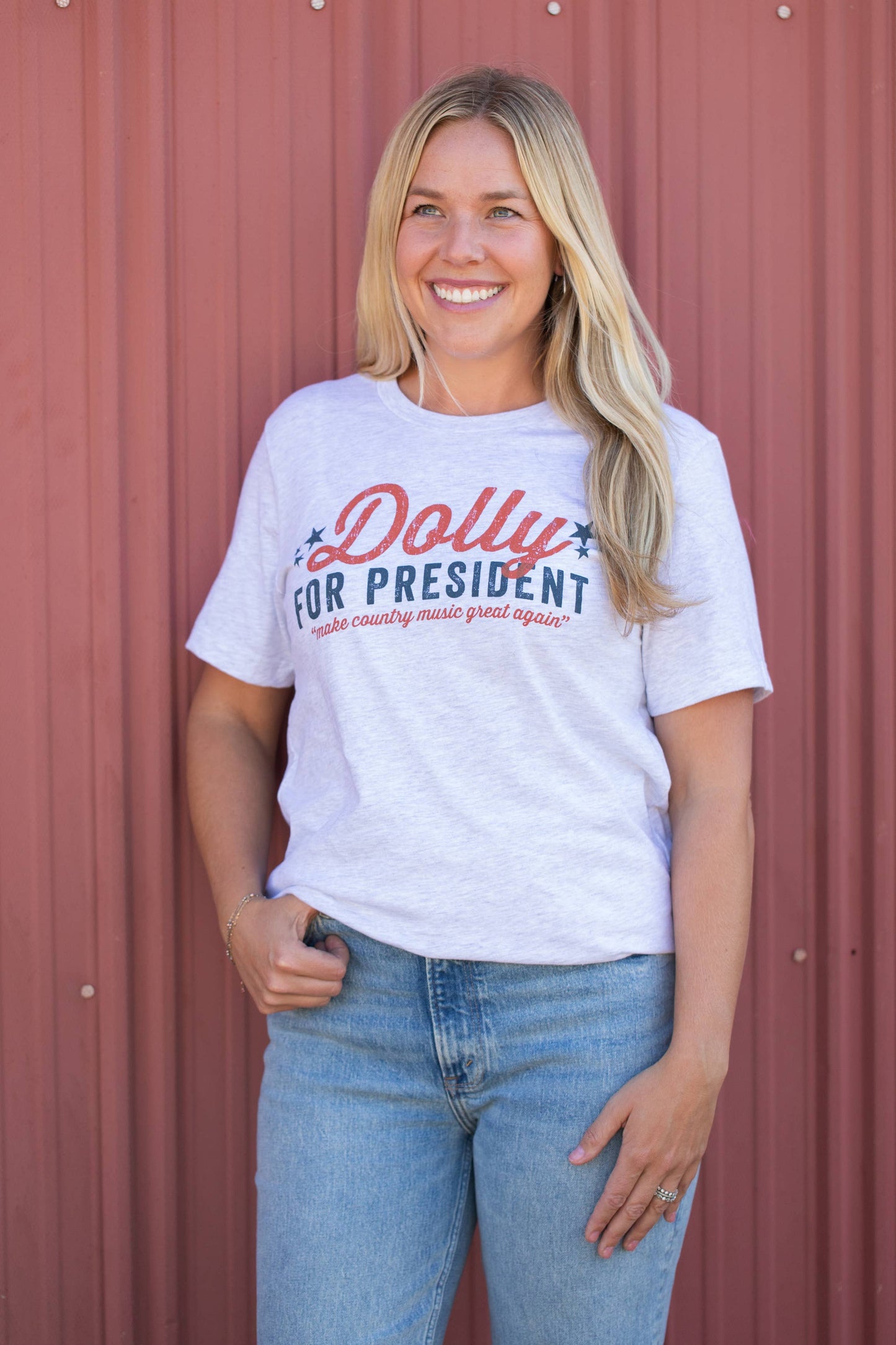 Dolly for President Shirt Last One Medium Southern Fried Design