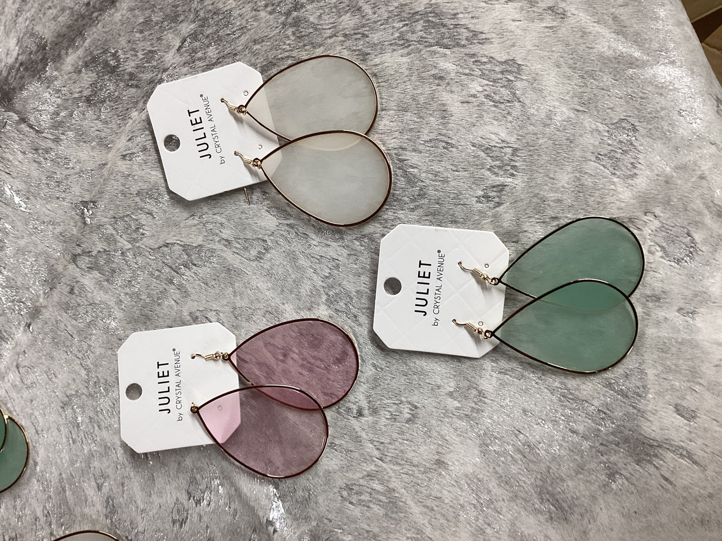 Juliet multicolor and shaped earrings