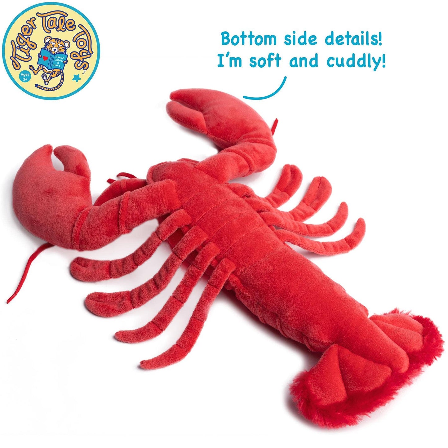 Lenora The Lobster | 13 Inch Stuffed Animal Plush | Viahart