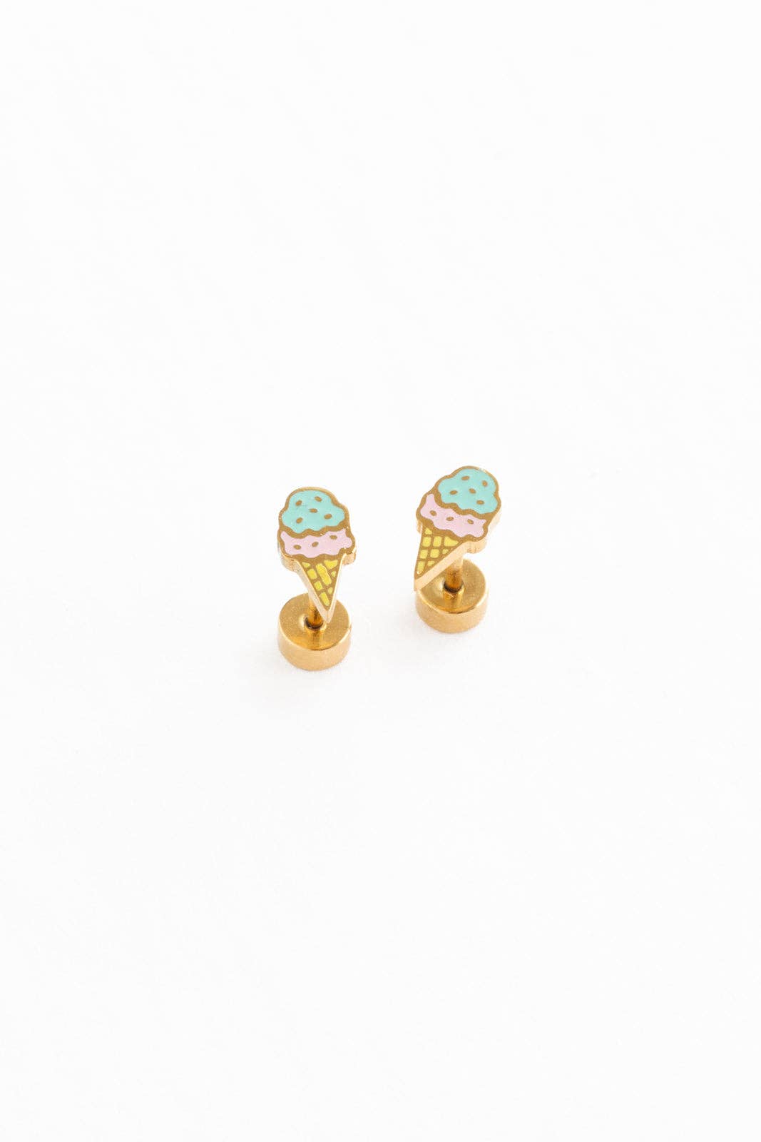 Ice Cream Stud Earrings Pip Pop