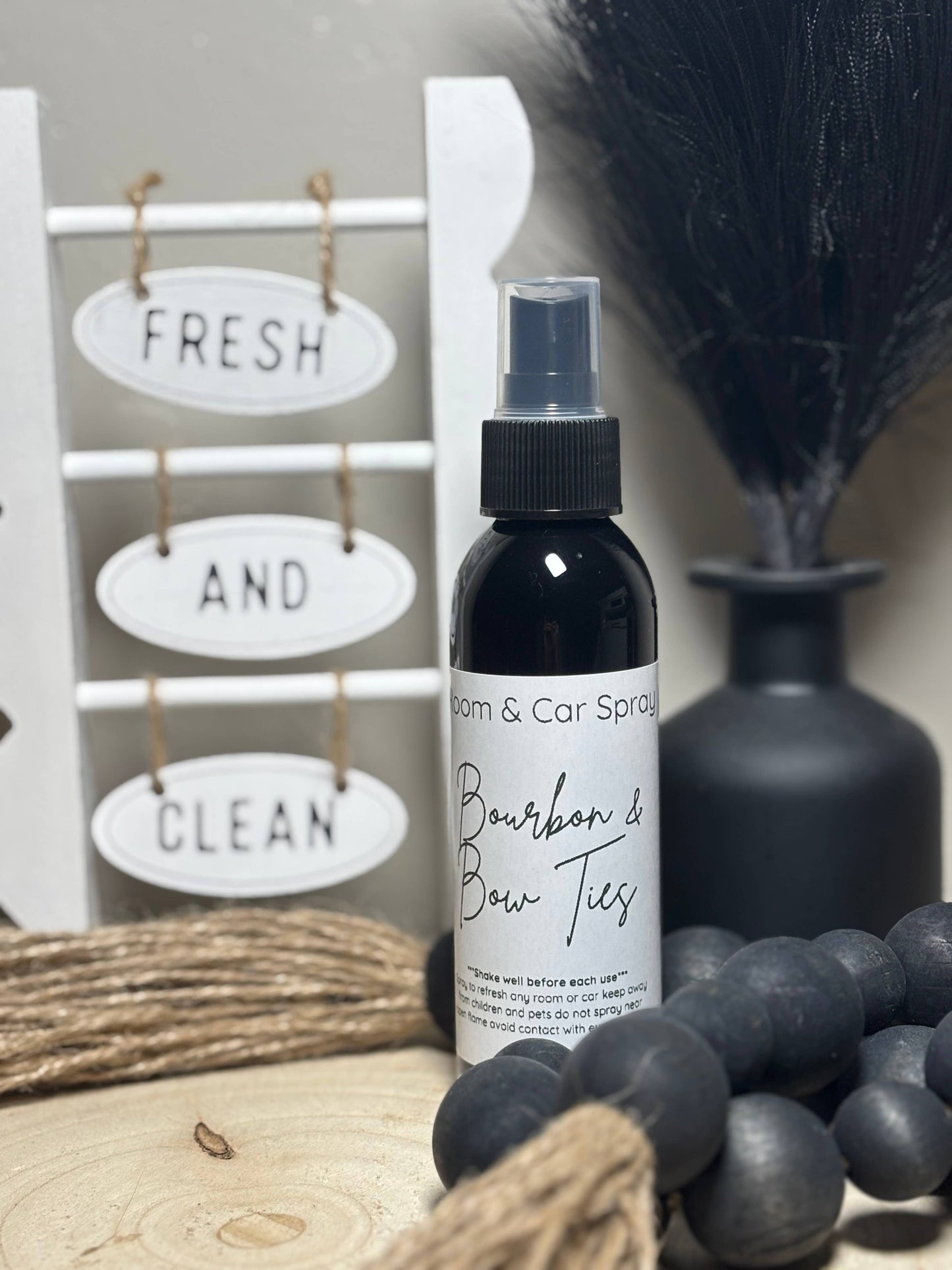 Bourbon & Bow Ties Room & Car Spray Pink Aug