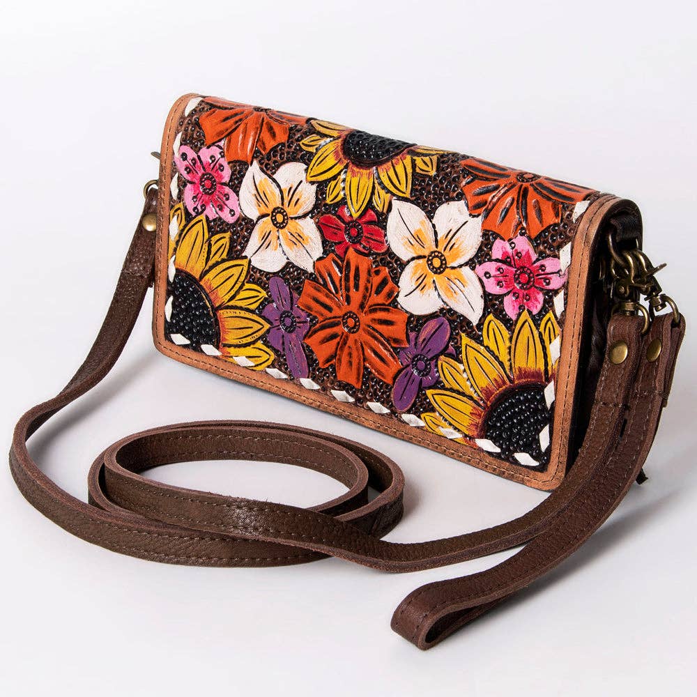 Cowgirl or Cactus Organiser Genuine Western Leather Women: LS western