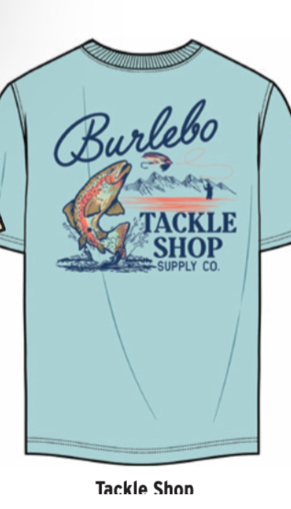 Tackle Shop Burlebo T Shirt Tx